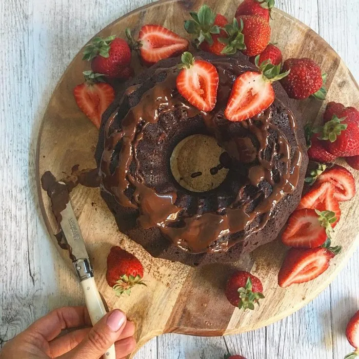 Torta al cioccolato vegana