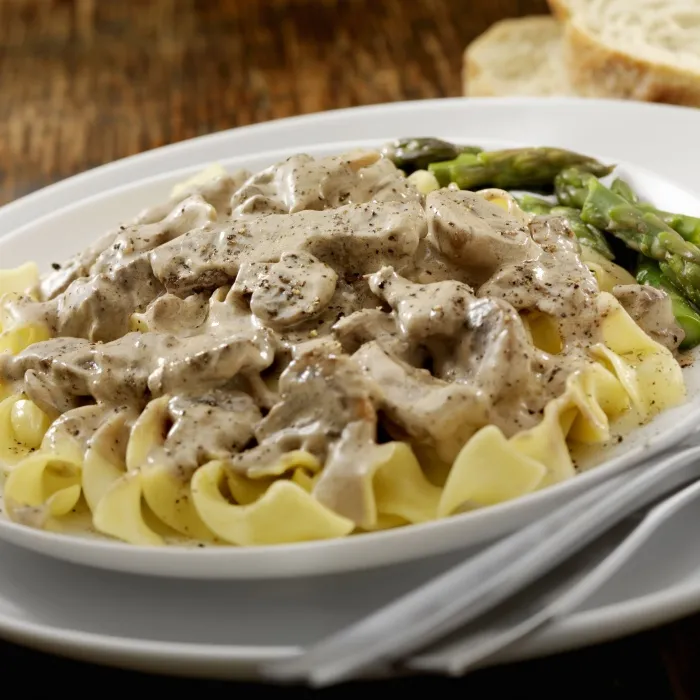 Stroganoff de ternera