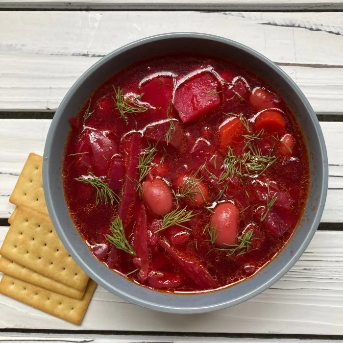 Soupe à la betterave (bortsch)